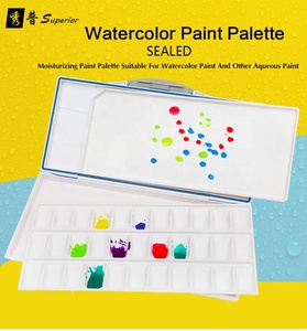 BOMEIJIA supérieur hydratant eau couleur peinture <span class=keywords><strong>Palette</strong></span> aquarelle <span class=keywords><strong>Art</strong></span> <span class=keywords><strong>Palette</strong></span> fournitures Paleta Acuarela professionnel plastique - Product Image 4