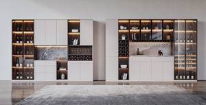 Buffet moderne en bois massif de luxe personnalisé pour les salons/salles à manger - Product Image 6