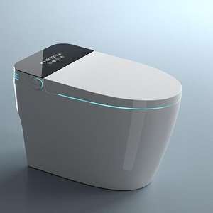 Inodoro Inteligente de Una Pieza con Bidé Eléctrico y Taza de Cerámica Totalmente Automático - Product Image 1