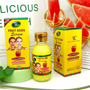 Esencia Reparadora de Pimiento Verde con Ácido de Frutas Blanqueadora de 7 Días, Esencia Iluminadora Antioxidante e Hidratante para el Cuidado de la Piel del Rostro y el Cuerpo - Product Image 1