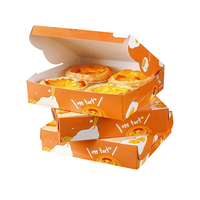 Boîtes à cupcakes en papier kraft blanc personnalisées écologiques, boîte à tartelettes aux œufs 2/4/6 pièces pour l'emballage avec fenêtre