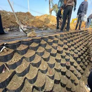 Géocell en <span class=keywords><strong>béton</strong></span> pour sols en briques, géocell noir pour allées, tissu géocell - Product Image 4