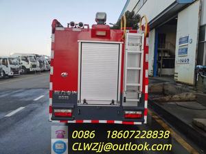 Nouveau camion-citerne de pompiers diesel 4x2, capacité du réservoir de 2 tonnes, norme d'émission EURO 5, fabriqué en Chine, à vendre - Product Image 3