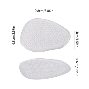 Coussinets en <span class=keywords><strong>silicone</strong></span> pour talons et avant-pieds pour femmes, coussinets de soutien pour la plante des pieds - Product Image 2