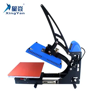 Xingyan Factory Wholesale Automatic High Pressure Sublimation Printing 38x38cm Auto-open Magnetic Heat Press With Drawer