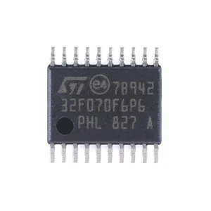 HXC Nuevo Microcontrolador Original STM32F070F6P6 32F070F6P6 de 32 bits, Chip Microcontrolador MCU TSSOP20 - Product Image 1