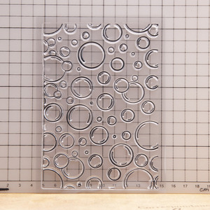 Creatieve stijl Bubble transparante TPR-stempel Grote achtergrondstempel voor journaling en kaartdecoratie - Product Image 3