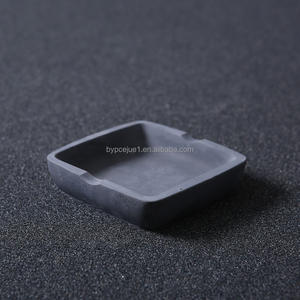 Cendrier en béton coloré de haute qualité pour la forme carrée de barre de <span class=keywords><strong>bureau</strong></span> à domicile Logo personnalisé en boîte cendrier sans fumée pour cigares - Product Image 3