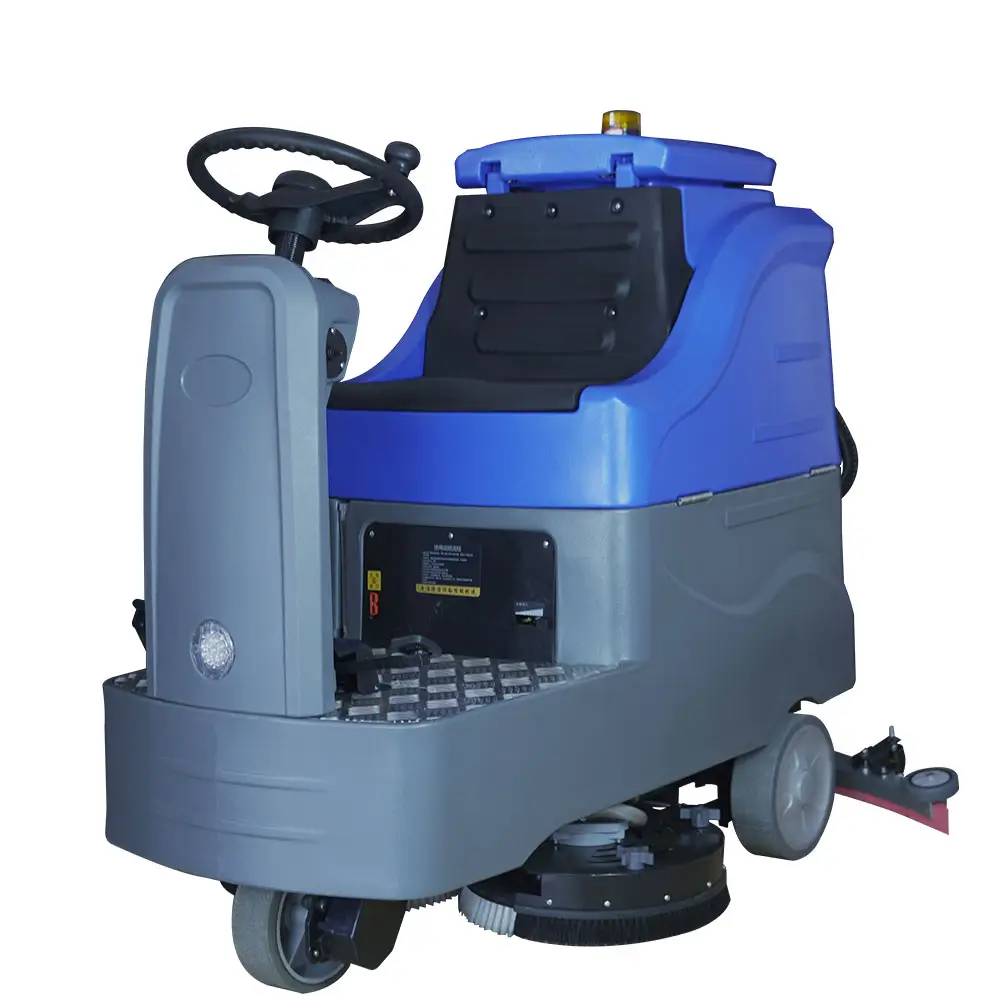 Ride On Floor Scrubber Sweeper Floor Cleaner and Polisher Floor Cleaning Machine for Industry