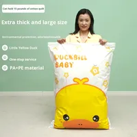 Sacs de rangement sous vide PA + PE épaissi extra larges pour la maison, le salon, les couettes et les vêtements, vente en gros de sacs de compression sous vide