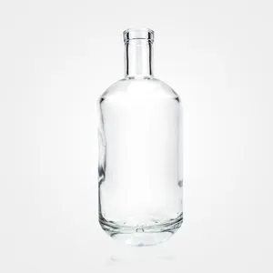 700ml liquor/ gin whisky glass vodka alcohol/ spirit bottle