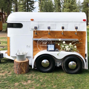 عربة طعام متنقلة مقطورة لحانة طعام مخصصة تجاريا عربة بيرة قهوة للأماكن المفتوحة مقطورة بخصم - Product Image 2