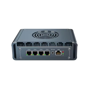 Mini PC BKHD L G31 N5105 con Design a Ventola, 4x2.5G I226, Router Ethernet Desktop, Firewall Jasper Lake, Supporto Pfsense MikROS - Product Image 1