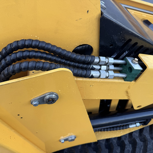 Factory Direct EPA 5 <b>Small</b> Skid Steer Farm Crawler <b>Wheel</b> Hydraulic With Various Attachments - Product Image 6