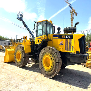 Chargeuse sur pneus Komatsu WA470-6 en bon état à vendre, chargeuse sur pneus Komatsu WA470 WA380 WA320 WA100 d'occasion à l'exportation - Product Image 1