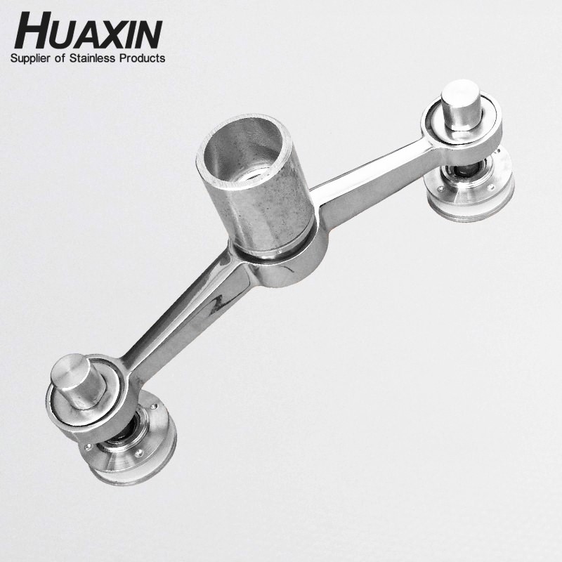 Высококачественные фитинги из нержавеющей стали SS304/316 паук для стеклянной занавески, 2 дужки, 180 градусов, 250 мм