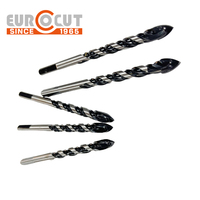 EUROCUT Broca YG6X Foret à verre en carbure, outils et accessoires multifonctionnels pour le verre