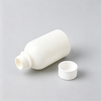 Bouteille de stockage de réactifs liquides en PEHD 60 ml avec couvercle à vis moleté pour solutions liquides médicales, solutions buvables, emballage industriel et pharmaceutique