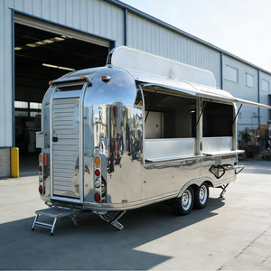 Remolque <span class=keywords><strong>de</strong></span> Comida y <span class=keywords><strong>Bar</strong></span> Móvil <span class=keywords><strong>de</strong></span> Acero Inoxidable |   Carrito Multifuncional para Café/Helados/Cerveza con Equipo <span class=keywords><strong>de</strong></span> Cocina Completo - Product Image 4