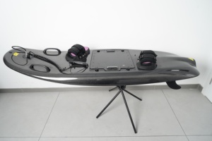 Planche de surf électrique en fibre de carbone Shark importée, facile à manipuler, vitesse de 55 km/h, design étanche, pour lacs et rivières, convient aux débutants, 48V - Product Image 5