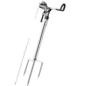 ที่ยึดปลา360ปรับได้และถอดได้พับได้อุปกรณ์ตกปลาบนชายหาดแม่น้ำบ่อน้ำทะเลสาบคันเบ็ดตกปลาพื้นดินขาตั้งกล้องสามขา - Product Image 1