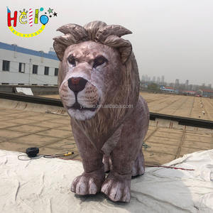 Zoo Aktivität Dekoration Aufblasbares Tiermodell Kostüm Riesiger aufblasbarer Löwe - Product Image 3