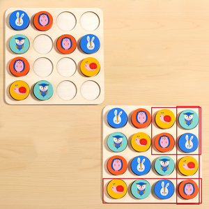 Jouet de puzzle <span class=keywords><strong>Sudoku</strong></span> d'éveil pour enfants de haute qualité, entraînement à la logique, à la concentration et à la mémoire - Product Image 4