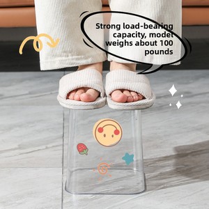 Lindo Mini Bote de Basura de Plástico con Tapa, Cesto de Papel Multiusos para Oficina, Escritorio, Hogar, Dormitorio, Mesita de Noche - Product Image 3