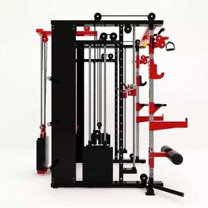 Máquina multifuncional 5 en 1 de alta gama para gimnasio en casa, estante de sentadillas multifuncional, entrenador multifuncional - Product Image 6