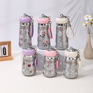 Mini Titanium Thermos Cup With Carrying Strap Portable Pocket Sized For Gifts - Product Image 4