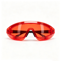 Lunettes de sécurité laser offrant une protection solide contre la lumière intense des lampes de photopolymérisation dentaire, ainsi que contre les rayonnements UV.