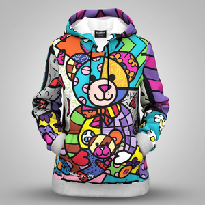 High Quality Autumn Custom Fleece Unisex Gym <b>Hoodies</b> Wholesale Sweatshirts Sublimation <b>3D</b> Printed Oversized Hoodie - Product Image 2