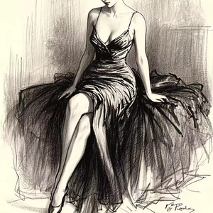 Abito Lungo da Sera Elegante da Donna con Spalline Sottili, Scollo Quadrato, in Rete Trasparente, con Applicazioni Fatte a Mano e Spacco Alto - Product Image 1