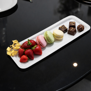 ชั้นวางถาดเสิร์ฟโลหะแบบพรีเมี่ยมถาดโลหะสำหรับโรงแรมหรูหราถาดเสิร์ฟแบบโบราณ - Product Image 3