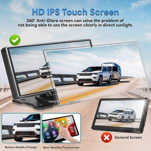 10 Inch Full 2160P Touchscreen Voor En Achter Dashboard Camera 'S Met Carplay Android Auto Voor Achteruitkijkspiegel Camera Dashcam 4K - Product Image 3