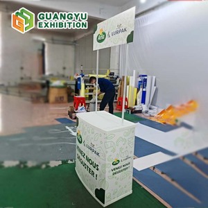 Bán buôn PP bảng khuyến mãi tùy chỉnh và di động có thể gập lại truy cập triển lãm thương mại truy cập bảng tròn cho triển lãm thương mại - Product Image 2