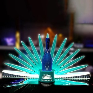LED azul <span class=keywords><strong>Casamigos</strong></span> botella de <span class=keywords><strong>tequila</strong></span> presentador botellas de champán glorificador botella presentador para club nocturno - Product Image 6