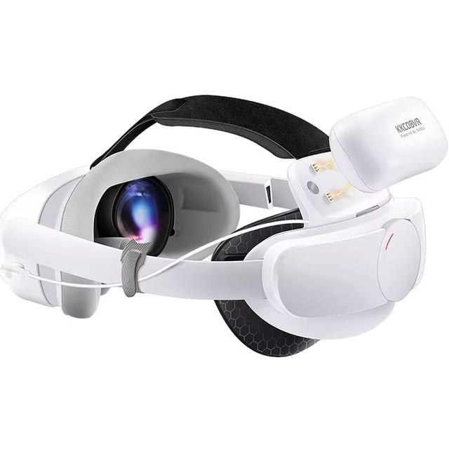 KKCOBVR P4 PICO4 Head-Mounted Magnetic Power Bank with Long-Lasting Battery Life Comfortable & Durable