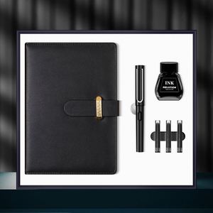 Luxury Business Cahiers 200 Pages Office Notebook with Pen and Refillable Ink <b>A5</b> Notebook Gift Set Custom Logo Corporate Gift - Product Image 5