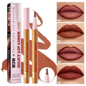 Matite per Labbra Nude Marrone Scuro Opache Impermeabili di Lunga Durata, Altamente Pigmentate e Cremose, Etichetta Privata - Product Image 3