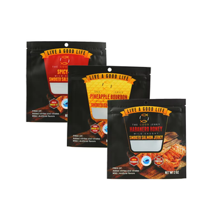 ถุงพลาสติกสำหรับบรรจุอาหารถุงใส่อาหาร2ออนซ์สำหรับใส่อาหารถุงผ้าแซลมอนรมควันขนาดเล็กพิมพ์โลโก้ได้ตามต้องการ - Product Image 3