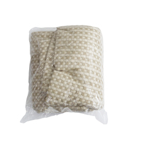 Couverture de lit en bambou 100% tissé gaufré, chaude, pour table de massage, taille double et king size, toutes saisons, couleur personnalisable, vente en gros