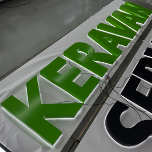 Thư signage tùy chỉnh Backlit cửa hàng dấu hiệu chữ kênh trong nhà <span class=keywords><strong>LED</strong></span> trở lại thắp sáng với chất lượng cao - Product Image 6