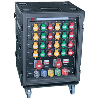 Équipement électrique multifonctionnel 24x 16A CEE 3pin et 2x 32A 5pin Output Power Distributor Box 24 CH CEE Power Rack