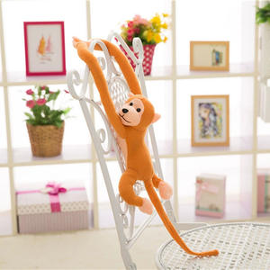 Nuova Decorazione Appesa Scimmia a Braccia Lunghe Linda, Peluche Anime Cartoon, Imbottito con Cotone PP, 60/70 Cm, Regalo Promozionale - Product Image 5
