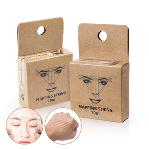 Fil de traçage des sourcils jetable 10m, encre rose, rouge, marron, fil à sourcils, marqueur PMU, outil de maquillage pour microblading - Product Image 3