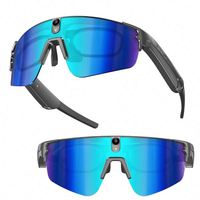 Gafas de Sol Deportivas L805 4K HD con Cámara Antivibración de 8MP y Altavoces Estéreo 3D, Protección UV400, Gafas Inteligentes con IA para Ciclismo en Carretera