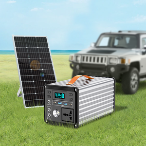 Centrale Électrique Portable LiFePO4 Haute Capacité 200W Compatible Solaire, Démarreur de Batterie Externe, Onduleur Pur Sinus, Alimentation de Secours d'Urgence - Product Image 1