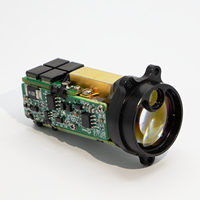 Module de télémétrie laser Erbium-Glass EYOUNG EYC-2500A, portable, compact, en alliage d'aluminium, 1535 nm, portée de 4000 m, précision de 1 m, usage industriel
