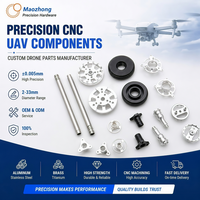 Composants du cardan de drone Pièces en aluminium usinées CNC Accessoires de montage de caméra UAV Boîtier de caméra UAV de